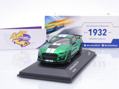 Solido S4311511 # Ford Mustang Shelby GT500 Fast Track Baujahr 2020 " grünmetallic " 1:43
