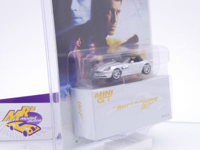 Preview: TSM MINI GT MGT00906-007G # BMW Z8 " James Bond World is not Enough DE " 1:64