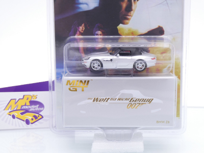 Preview: TSM MINI GT MGT00906-007G # BMW Z8 " James Bond World is not Enough DE " 1:64