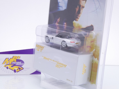 Preview: TSM MINI GT MGT00906-007G # BMW Z8 " James Bond World is not Enough DE " 1:64