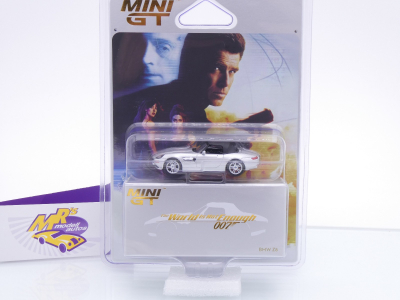 TSM MINI GT MGT00906-007E # BMW Z8 " James Bond World is not Enough ENG " 1:64