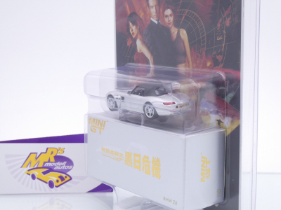 Preview: TSM MINI GT MGT00906-007TC # BMW Z8 " James Bond World is not Enough CHN " 1:64