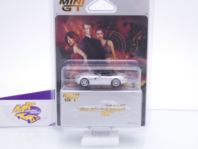 TSM MINI GT MGT00906-007J # BMW Z8 " James Bond World is not Enough JPN " 1:64