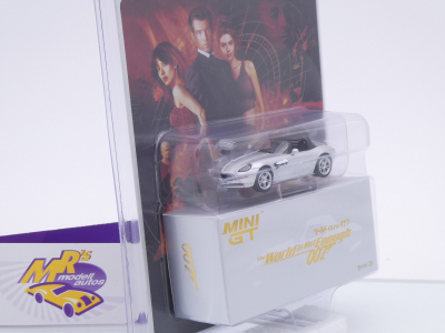 Preview: TSM MINI GT MGT00906-007J # BMW Z8 " James Bond World is not Enough JPN " 1:64
