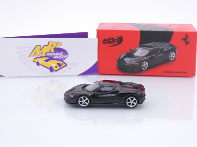 Preview: BBR Models BBRFER64003 # Ferrari 296 GTB Baujahr 2024 " Nero Daytona " 1:64