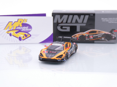 TSM Mini GT MGT00984-L # McLaren 720S GT3 Evo #9 24h Daytona 2024 " Pfaff Motorsport " 1:64