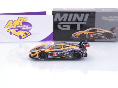 Preview: TSM Mini GT MGT00984-L # McLaren 720S GT3 Evo #9 24h Daytona 2024 " Pfaff Motorsport " 1:64