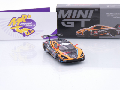 Preview: TSM Mini GT MGT00984-L # McLaren 720S GT3 Evo #9 24h Daytona 2024 " Pfaff Motorsport " 1:64