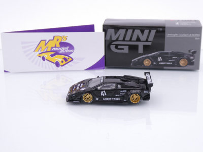 Preview: TSM MINI GT MGT01081-L # Lamborghini Countach LB-Works #41 " Liberty Walk " 1:64