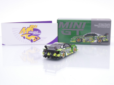 Preview: TSM MINI GT MGT00823-R # Nissan Silvia S15 LB-Super " Formula Drift 2024 " 1:64