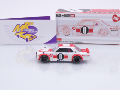 Preview: TSM MINI GT KHMG211 # Nissan Skyline 2000 GT-R #0 " Kaido House Works V2 " 1:64