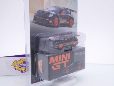 Preview: TSM MINI GT MGT01127-BL # Porsche 911 (992) GT3 RS " Essen Motorshow 2025 " 1:64