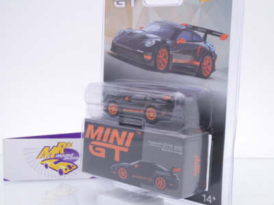 Preview: TSM MINI GT MGT01127-BL # Porsche 911 (992) GT3 RS " Essen Motorshow 2025 " 1:64