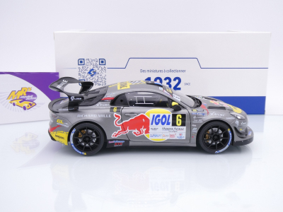 Preview: Solido S1801630 # Alpine A110 GT #6 Rallye Mont Blanc 2024 " Loeb - Godey " 1:18