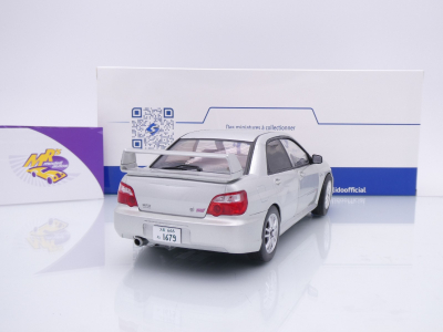 Preview: Solido S1812303 # Subaru Impreza WRX STI Baujahr 2004 " silbermetallic " 1:18