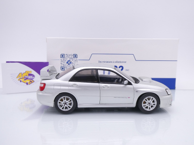 Preview: Solido S1812303 # Subaru Impreza WRX STI Baujahr 2004 " silbermetallic " 1:18