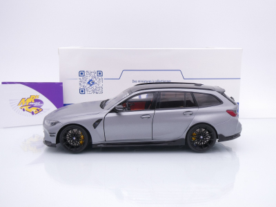 Preview: Solido S1813702 # BMW M3 (G81) Competition Touring Baujahr 2024 " graumetallic " 1:18