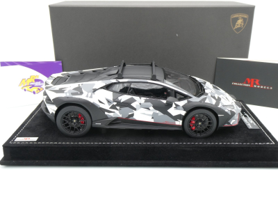 Preview: MR Collection LAMBO057TER4 # Lamborghini Huracan Sterrato Baujahr 2023 " NEVE " 1:18
