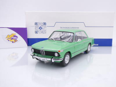 Solido S1808604 # BMW 1602 Limousine Baujahr 1971 " Taigagrünmetallic " 1:18