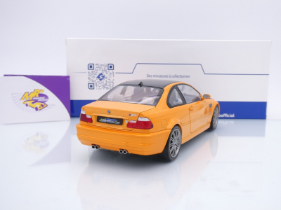 Preview: Solido S1806509 # BMW M3 (E46) Coupe Baujahr 2000 " orange Solido Works " 1:18