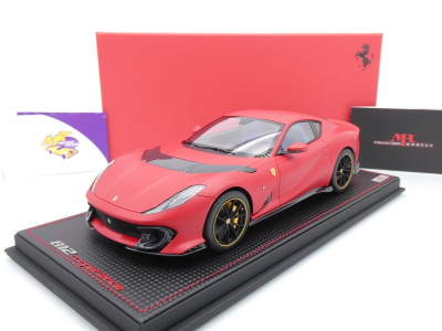 MR Collection FE033SE4 # Ferrari 812 Competizione Baujahr 2022 " Rosso F1 75 Matt " 1:18