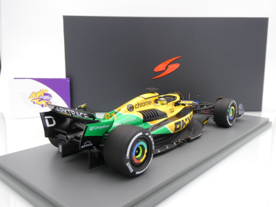 Preview: Spark 18S998 # McLaren MCL38 F1 #81 2nd Monaco GP 2024 " Oscar Piastri " 1:18