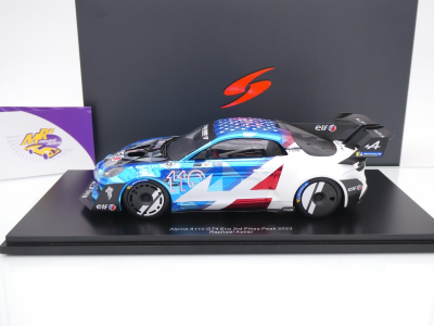 Preview: Spark 18S614 # Alpine A110 GT4 Evo #110 3rd Pikes Peak 2023 " Raphael Astier " 1:18