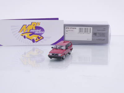 Minichamps 870171410 # Volvo 240 GL Break Baujahr 1986 " dunkelrot " 1:87
