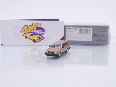 Minichamps 870171412 # Volvo 240 GL Break Baujahr 1986 " goldmetallic " 1:87