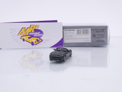 Preview: Minichamps 870067700 # Porsche 718 981 Boxster Spyder Baujahr 2019 " dunkelgrünmetallic " 1:87