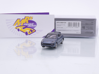 Minichamps 870069124 # Porsche Cayenne Turbo Coupe Baujahr 2019 " hellblaumetallic " 1:87