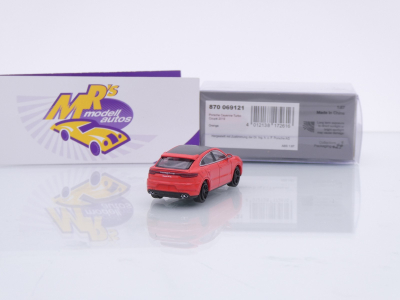 Preview: Minichamps 870069121 # Porsche Cayenne Turbo Coupe Baujahr 2019 " orange " 1:87