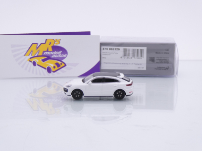 Preview: Minichamps 870069120 # Porsche Cayenne Turbo Coupe Baujahr 2019 " weiß " 1:87