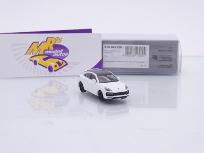 Preview: Minichamps 870069120 # Porsche Cayenne Turbo Coupe Baujahr 2019 " weiß " 1:87