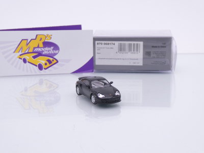 Preview: Minichamps 870068174 # Porsche 911 (996) Turbo Baujahr 2000 " schwarz " 1:87