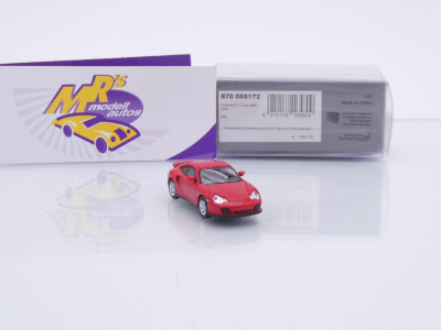 Preview: Minichamps 870068172 # Porsche 911 (996) Turbo Baujahr 2000 " indischrot " 1:87