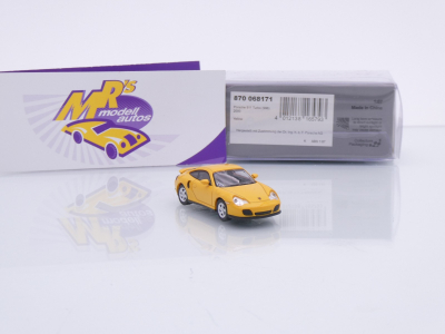 Preview: Minichamps 870068171 # Porsche 911 (996) Turbo Baujahr 2000 " speedgelb " 1:87