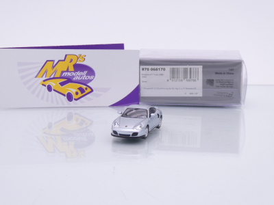 Minichamps 870068170 # Porsche 911 (996) Turbo Baujahr 2000 " silbermetallic " 1:87