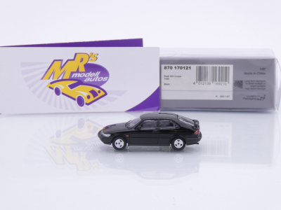Preview: Minichamps 870170121 # Saab 900 Coupe Baujahr 1995 " schwarz " 1:87