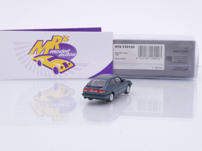 Preview: Minichamps 870170120 # Saab 900 Coupe Baujahr 1995 " dunkelgrünmetallic " 1:87