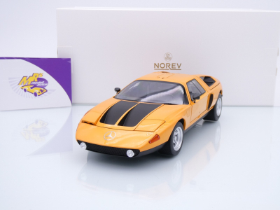 Norev 183050 # Mercedes-Benz C 111-II Baujahr 1970 " orangemetallic " 1:18