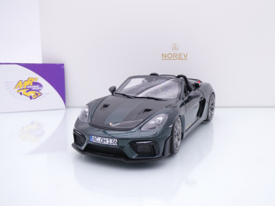 Norev 187272 # Porsche 718 Spyder RS Weissach Baujahr 2023 " Waldgrünmetallic " 1:18