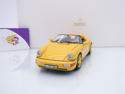 Norev 187130 # Porsche 911 964 Speedster Baujahr 1993 " Speedgelb " 1:18
