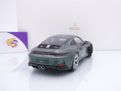 Preview: Norev 187472 # Porsche 911 (992) S/T Baujahr 2023 " Malachitegrünmetallic " 1:18