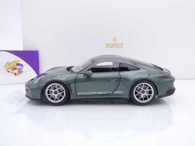 Preview: Norev 187472 # Porsche 911 (992) S/T Baujahr 2023 " Malachitegrünmetallic " 1:18