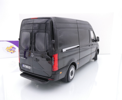 Preview: Norev 183041 # Mercedes-Benz Sprinter Transporter Baujahr 2018 " schwarz " 1:18