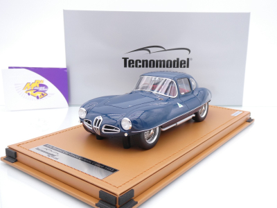Tecnomodel TM18-329E # Alfa Romeo C52 Disco Volante Coupe Baujahr 1953 " Appenninoblau " 1:18