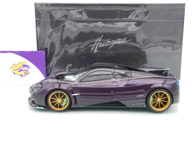 Preview: Almost Real 850331001 # Pagani Huayra Baujahr 2016 " Dinastia Yazi Purple " 1:18