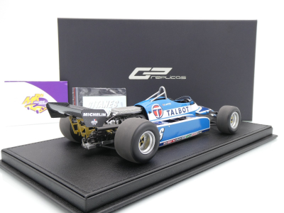 Preview: GP Replicas GP149B # Ligier JS17B F1 #26 6th Detroit US GP 1982 " Jacques Laffite " 1:18
