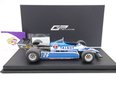 Preview: GP Replicas GP149B # Ligier JS17B F1 #26 6th Detroit US GP 1982 " Jacques Laffite " 1:18